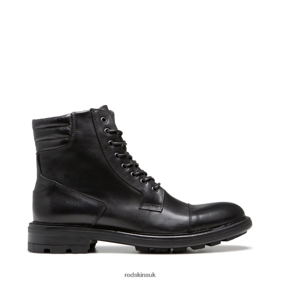 Redskins Footwear Men BLACK Efficace Leather Boots RB620P189