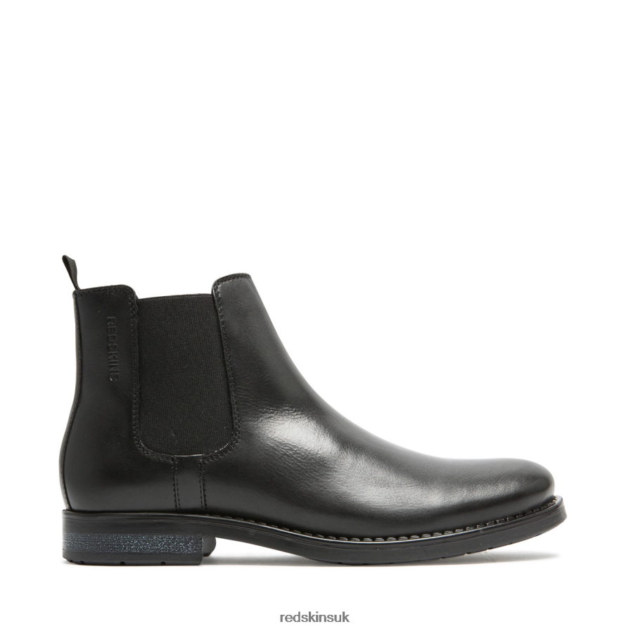 Redskins Footwear Men BLACK Nathan Leather Chelsea boots RB620P237