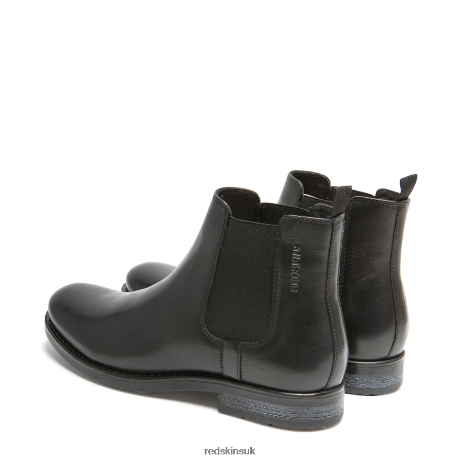 Redskins Footwear Men BLACK Nathan Leather Chelsea boots RB620P237