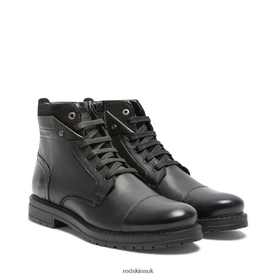 Redskins Footwear Men BLACK Notif Leather Boots RB620P207
