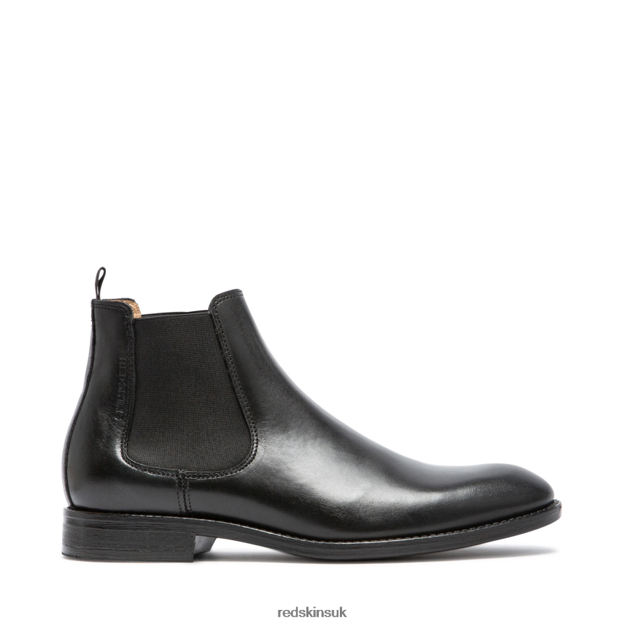 Redskins Footwear Men BLACK Ruse Leather Chelsea Boots RB620P191