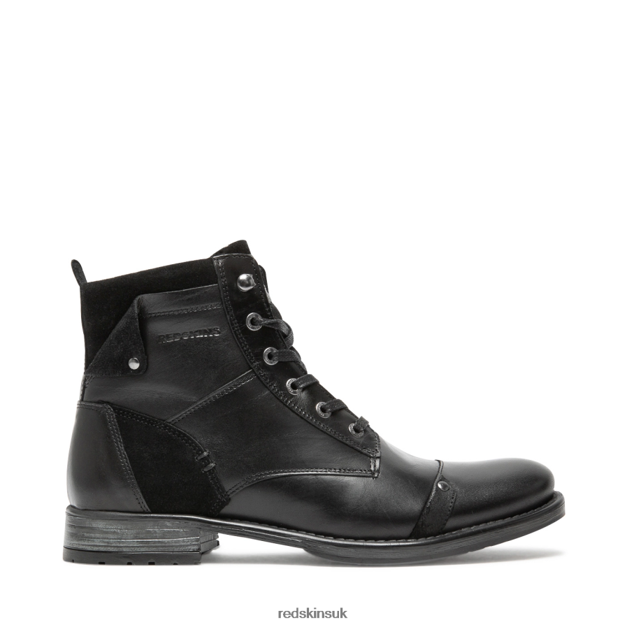 Redskins Footwear Men BLACK Yani Leather Boots RB620P201