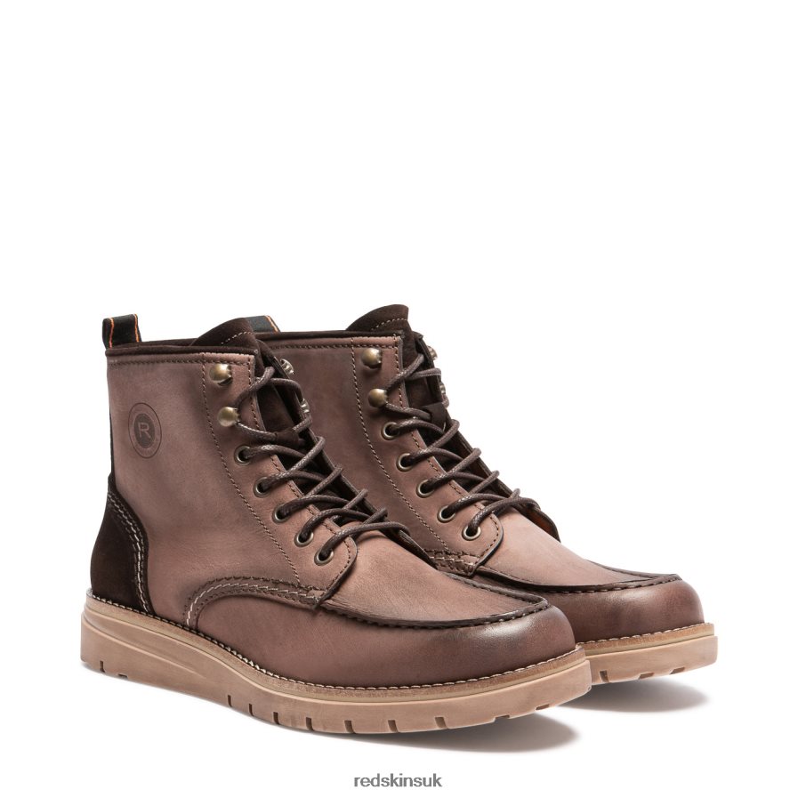 Redskins Footwear Men CHESTNUT BROWN Different Leather Boots RB620P219