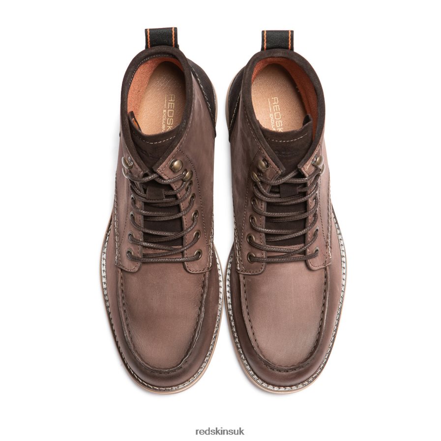 Redskins Footwear Men CHESTNUT BROWN Different Leather Boots RB620P219