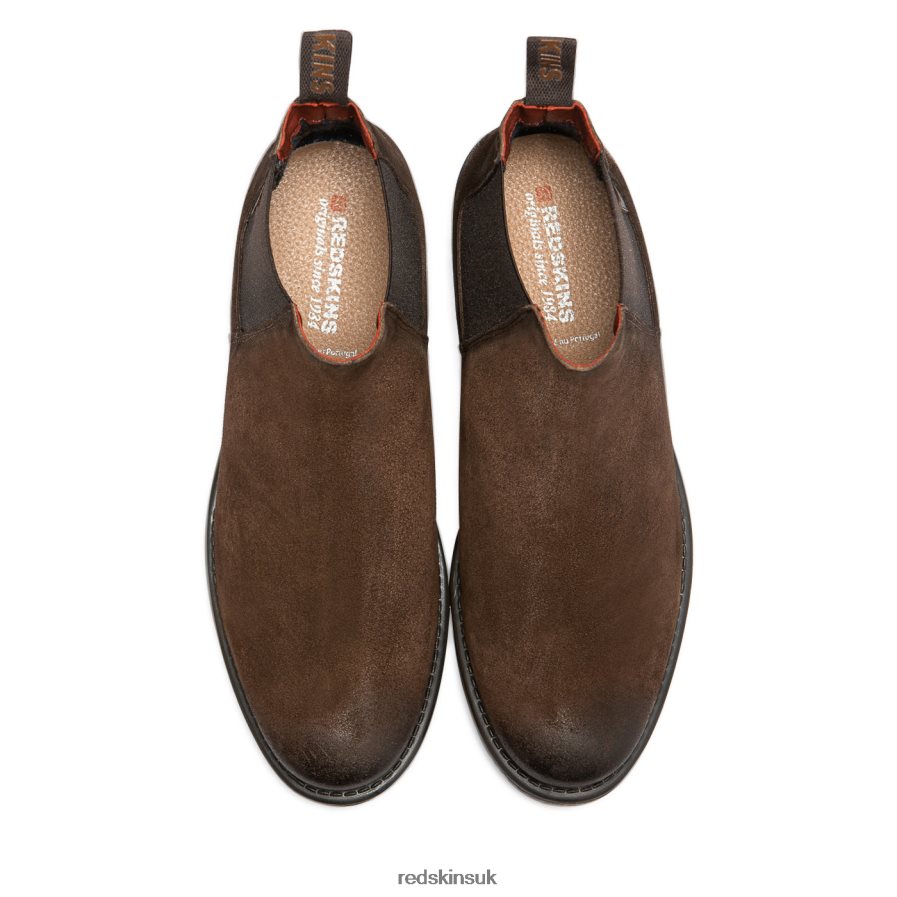 Redskins Footwear Men CHESTNUT BROWN Neurone Suede Chelsea boots RB620P217