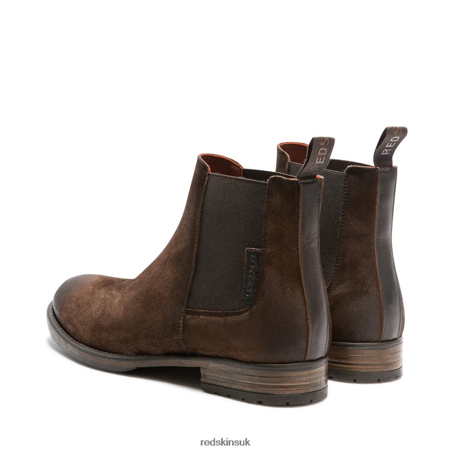 Redskins Footwear Men CHESTNUT BROWN Neurone Suede Chelsea boots RB620P217