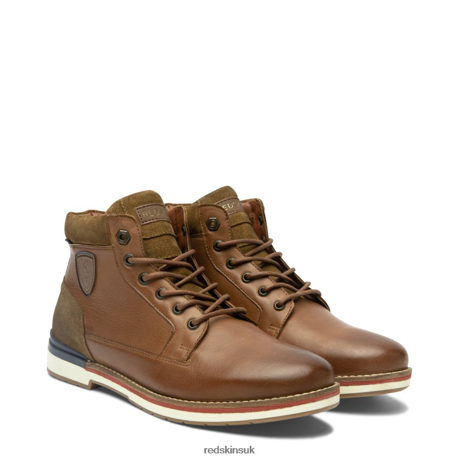 Redskins Footwear Men COGNAC Accro Leather Boots RB620P206