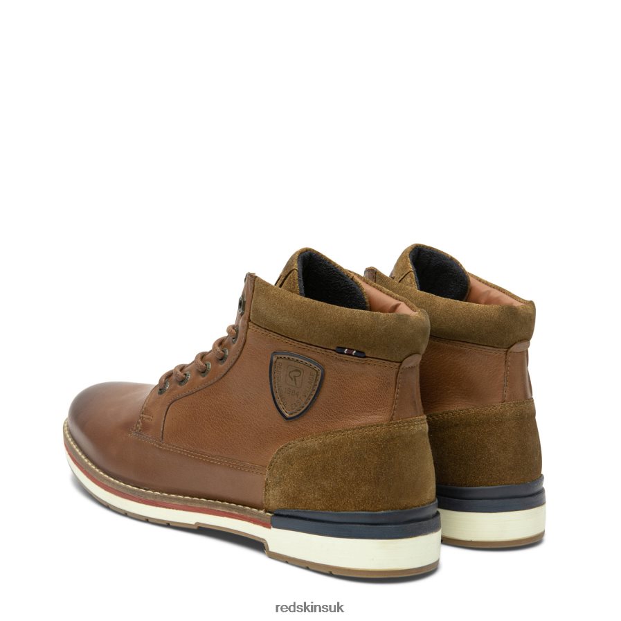 Redskins Footwear Men COGNAC Accro Leather Boots RB620P206