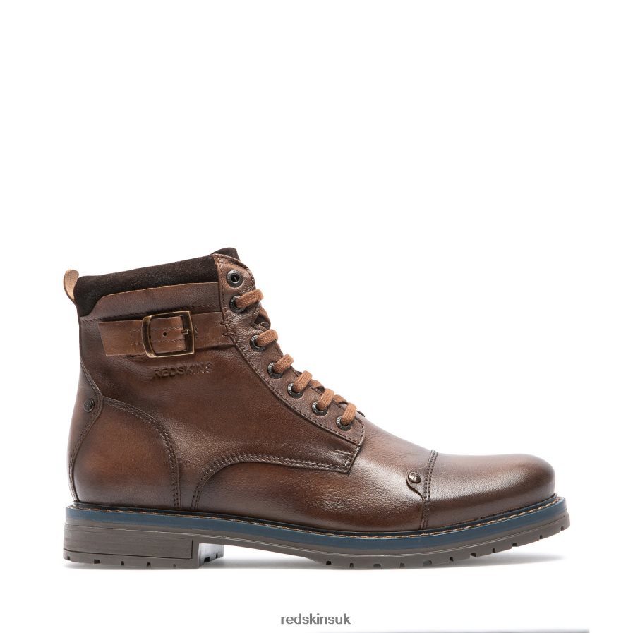 Redskins Footwear Men COGNAC + BROWN Tendance Leather Boots RB620P222