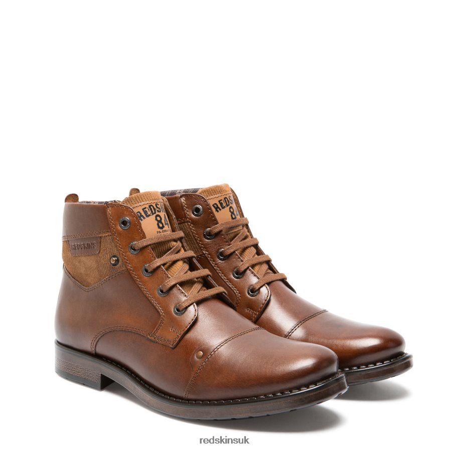 Redskins Footwear Men COGNAC Nissa Leather Boots RB620P240