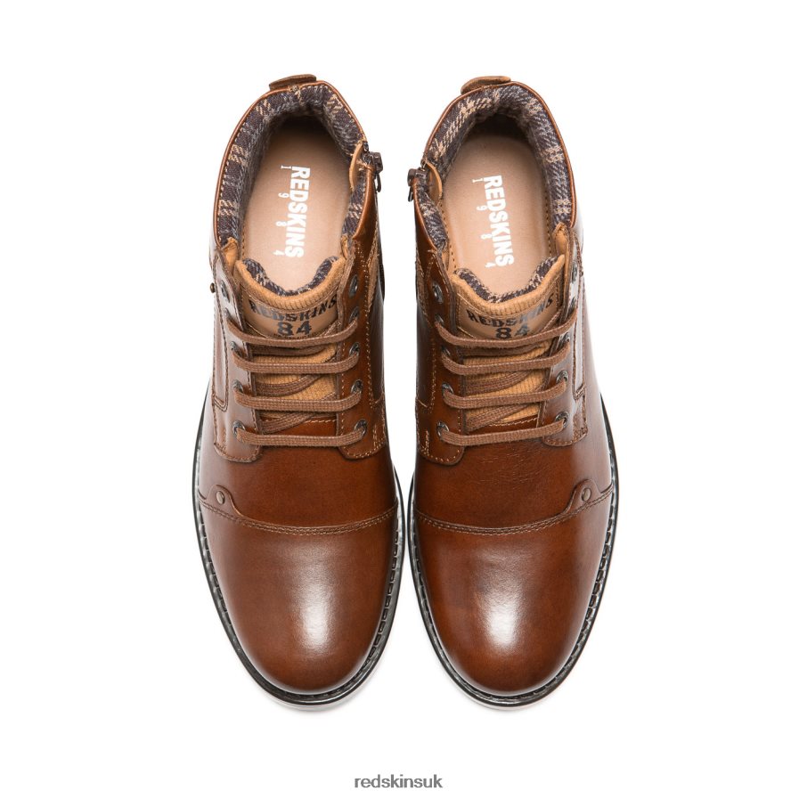 Redskins Footwear Men COGNAC Nissa Leather Boots RB620P240