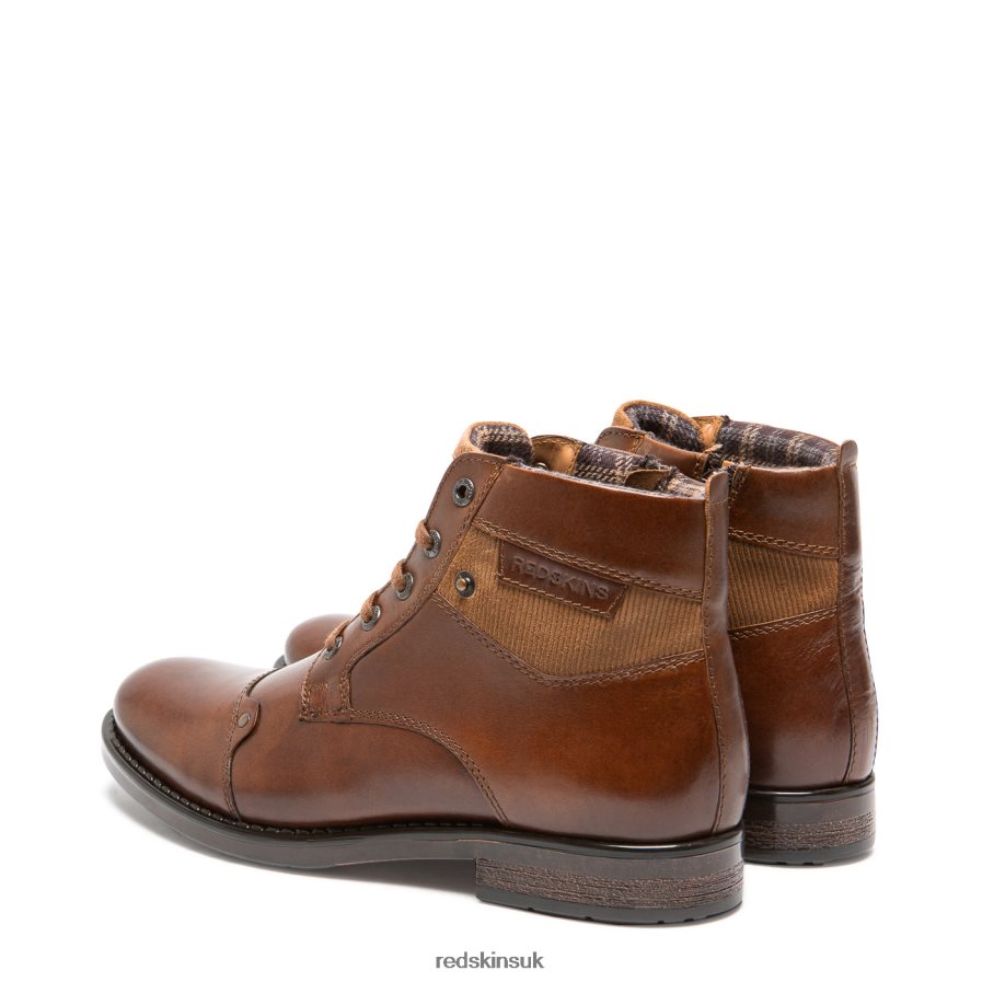 Redskins Footwear Men COGNAC Nissa Leather Boots RB620P240
