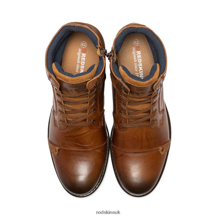 Redskins Footwear Men COGNAC Nitro Leather Boots RB620P236