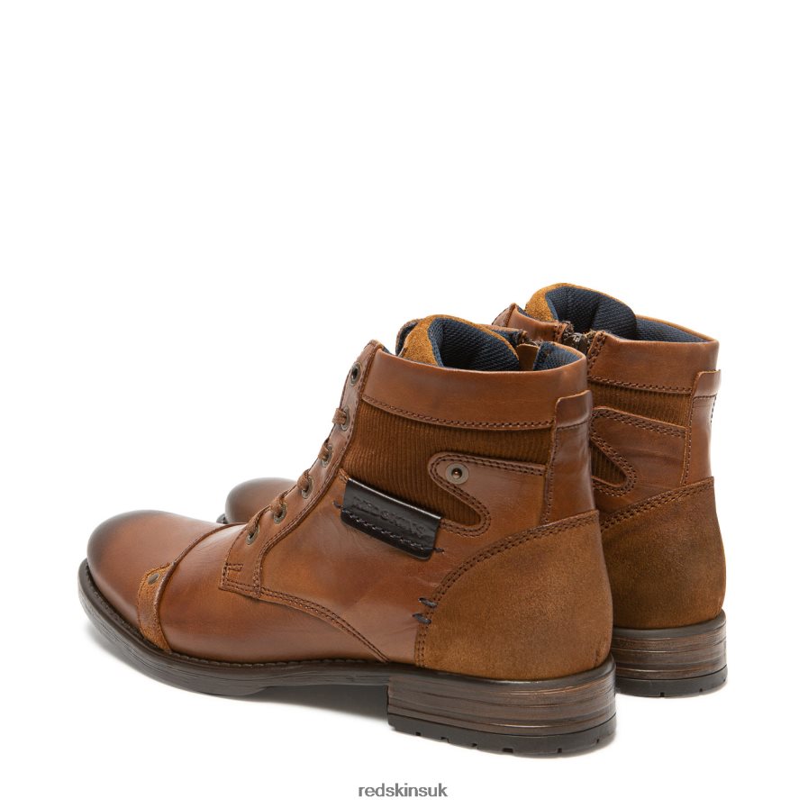 Redskins Footwear Men COGNAC Nitro Leather Boots RB620P236