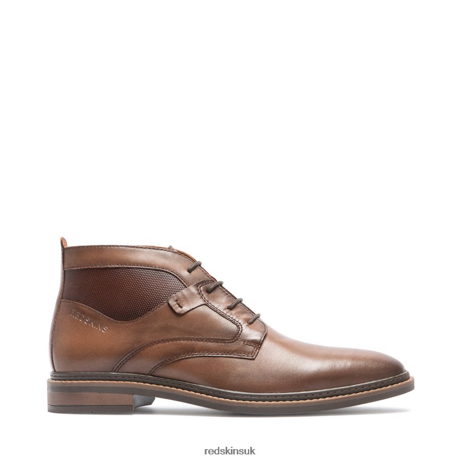 Redskins Footwear Men COGNAC Sauve Leather Boots RB620P233