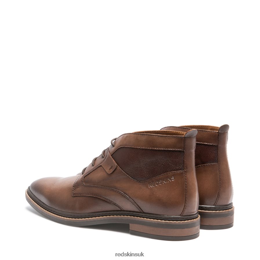 Redskins Footwear Men COGNAC Sauve Leather Boots RB620P233