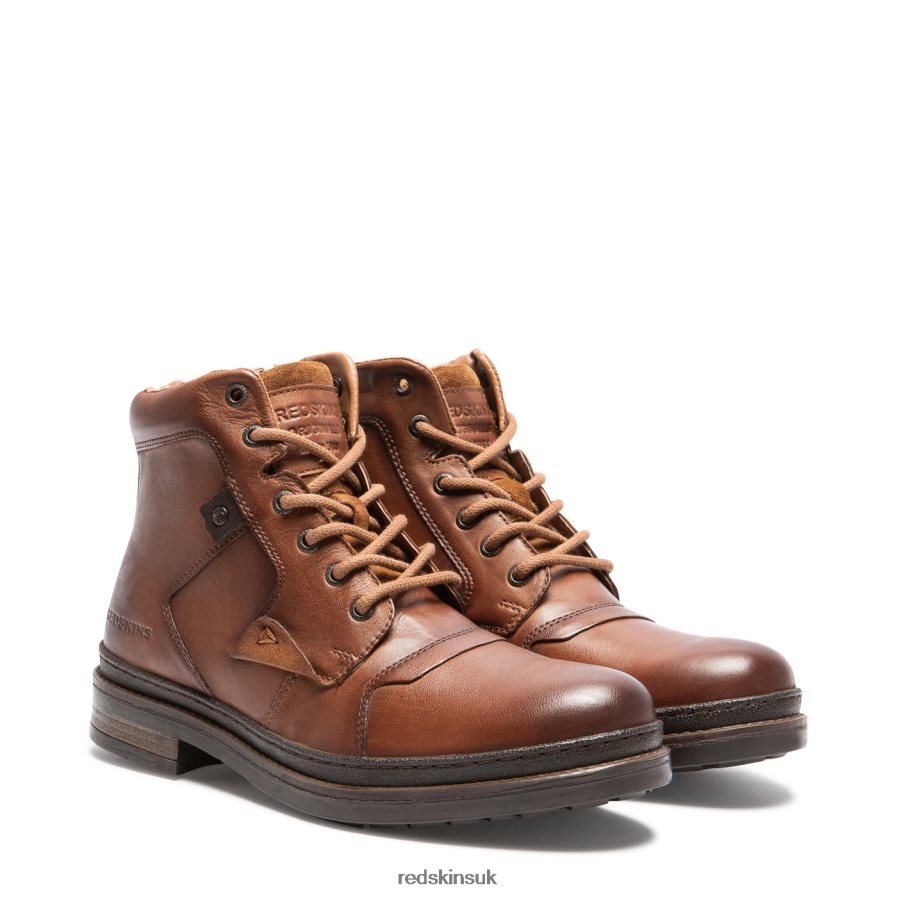 Redskins Footwear Men COGNAC Triomphe Leather Boots RB620P228