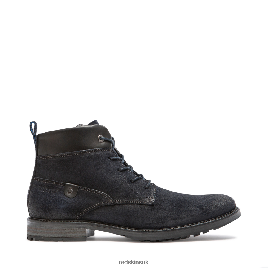 Redskins Footwear Men NAVY + BLACK Automat Suede Boots RB620P198