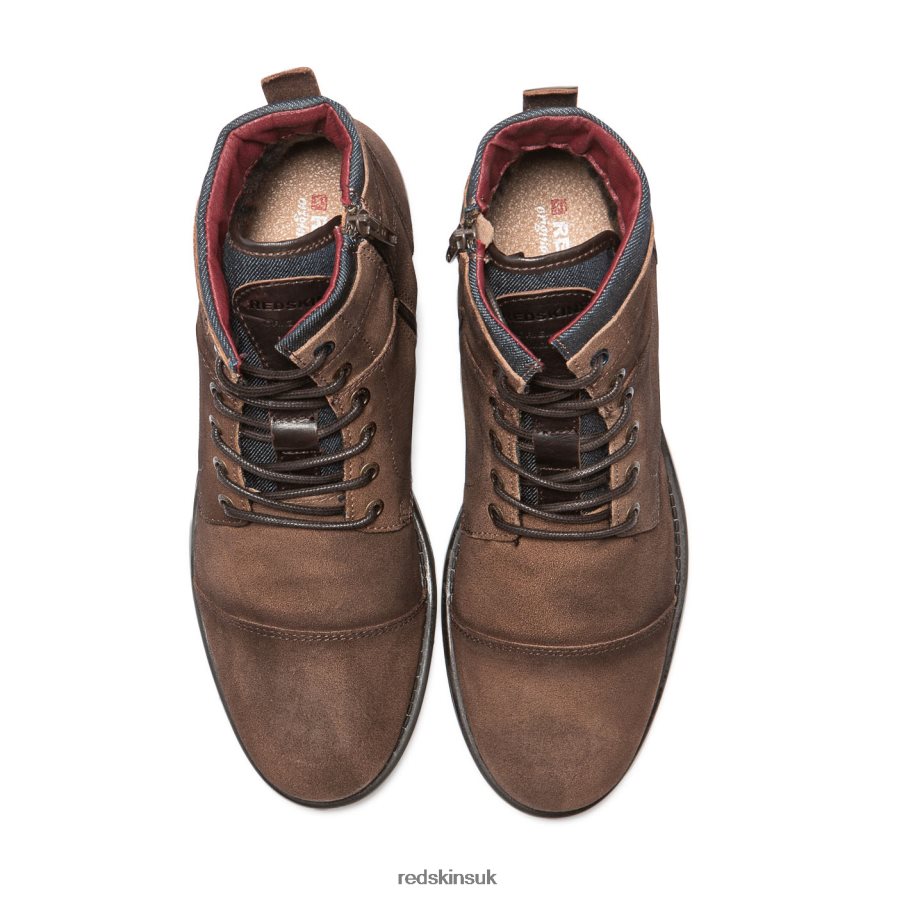 Redskins Footwear Men TAUPE + MARINE Naturel Suede Boots RB620P195