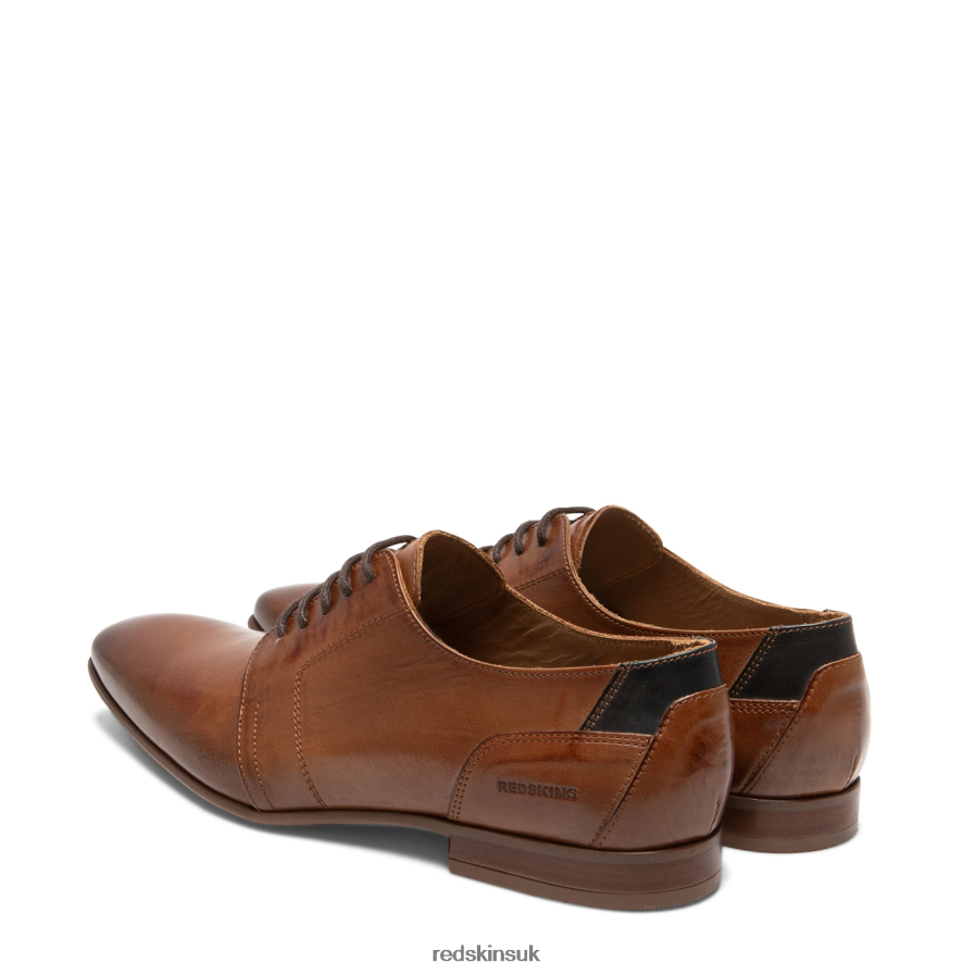 Redskins Footwear Men COGNAC + MARINE Buisal2 Leather Derby shoes RB620P249