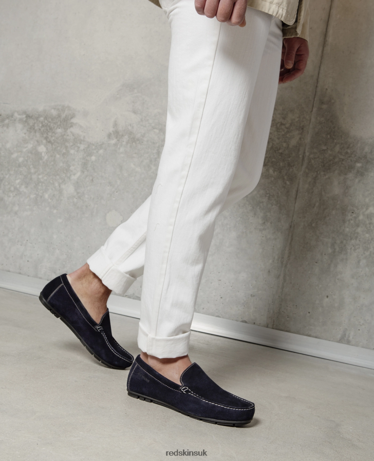 Redskins Footwear Men BLACK Beaba Suede Mocassin RB620P280