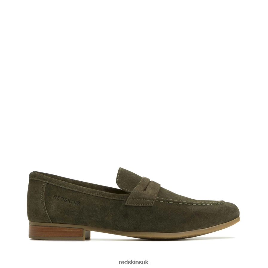 Redskins Footwear Men KHAKI Lutin Suede Mocassin RB620P274