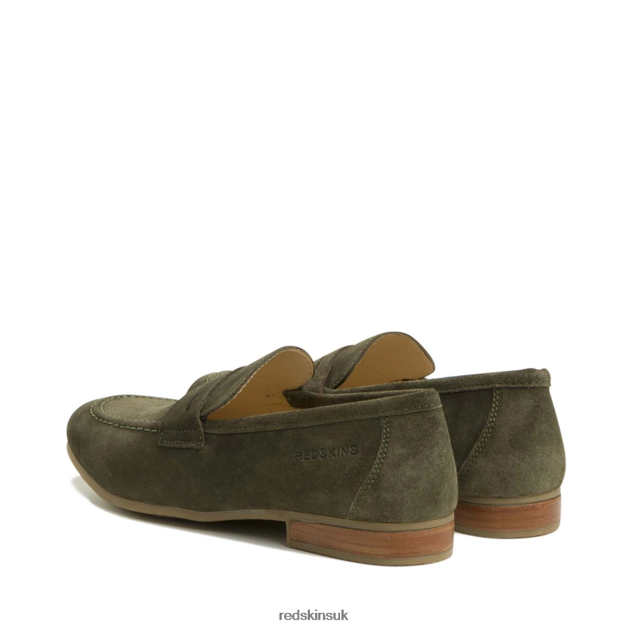 Redskins Footwear Men KHAKI Lutin Suede Mocassin RB620P274