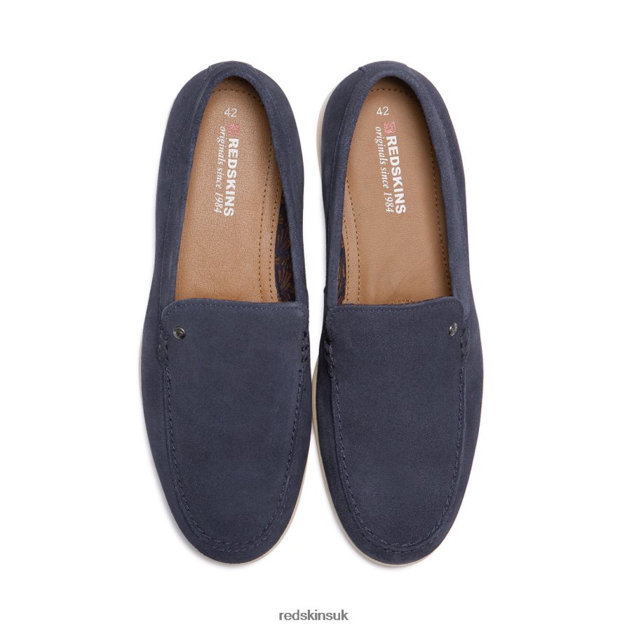 Redskins Footwear Men NAVY Amiral Suede Loafers RB620P265