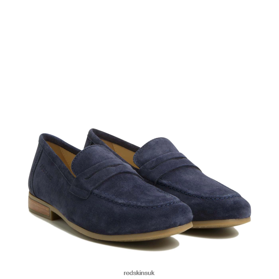Redskins Footwear Men NAVY Lutin Suede Mocassin RB620P275