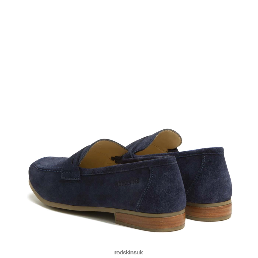 Redskins Footwear Men NAVY Lutin Suede Mocassin RB620P275