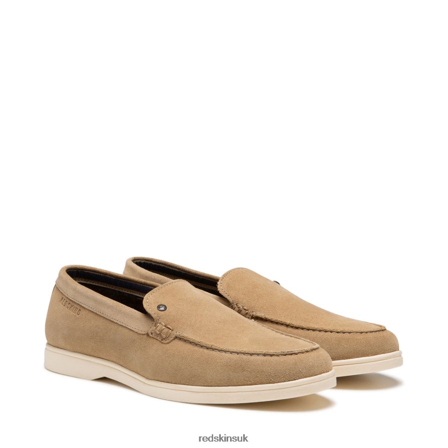 Redskins Footwear Men SAND Amiral Suede Loafers RB620P266