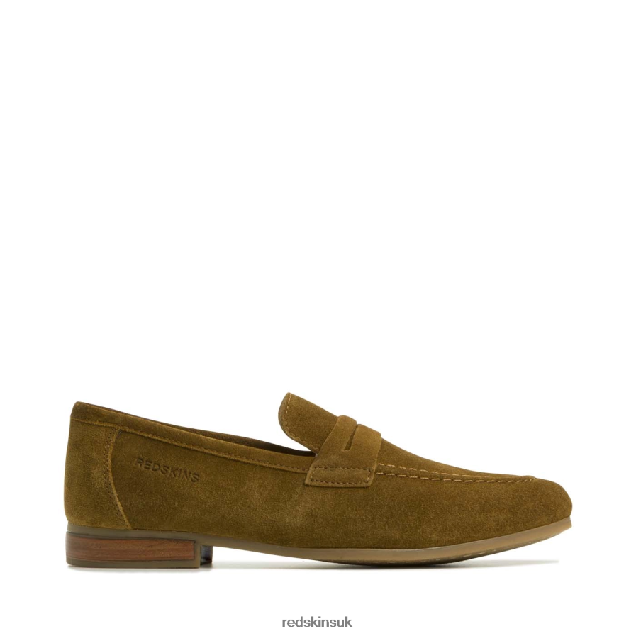 Redskins Footwear Men TOBACCO Lutin Suede Mocassin RB620P276