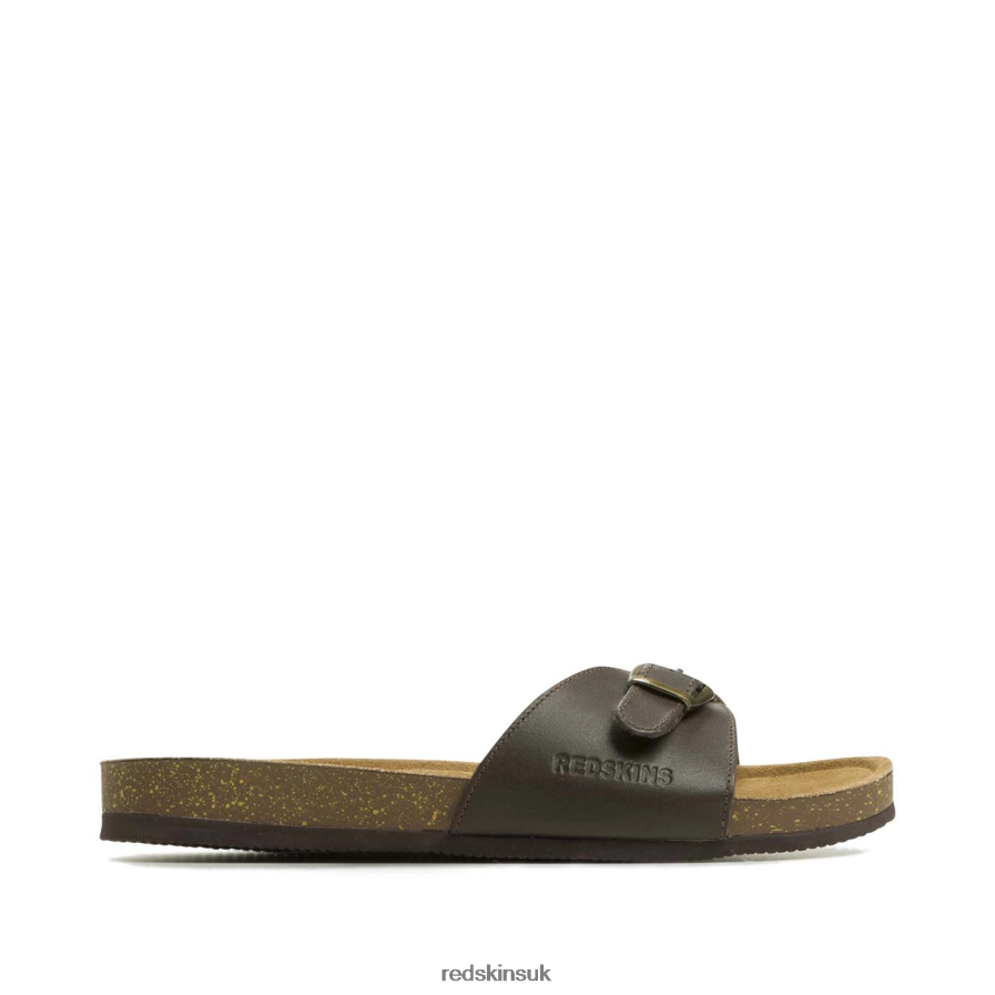 Redskins Footwear Men BROWN Carolin Leather Mule RB620P260