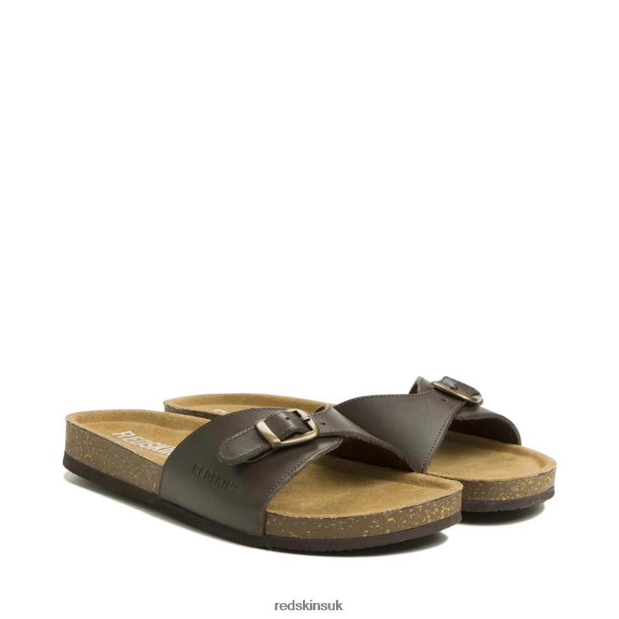 Redskins Footwear Men BROWN Carolin Leather Mule RB620P260