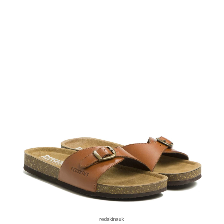 Redskins Footwear Men COGNAC Carolin Leather Mule RB620P259