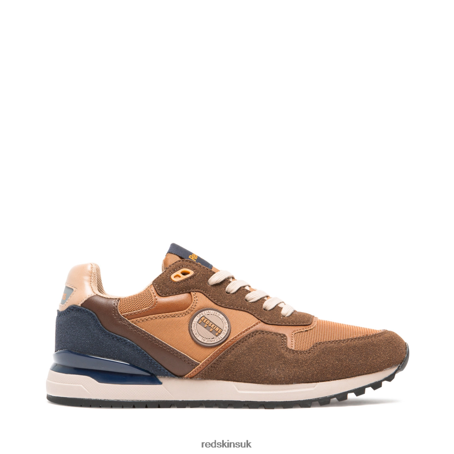 Redskins Footwear Men BROWN + COGNAC Oyat Textile Sneakers RB620P99