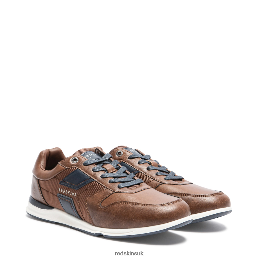Redskins Footwear Men BROWN + NAVY Adjo Sneakers RB620P156