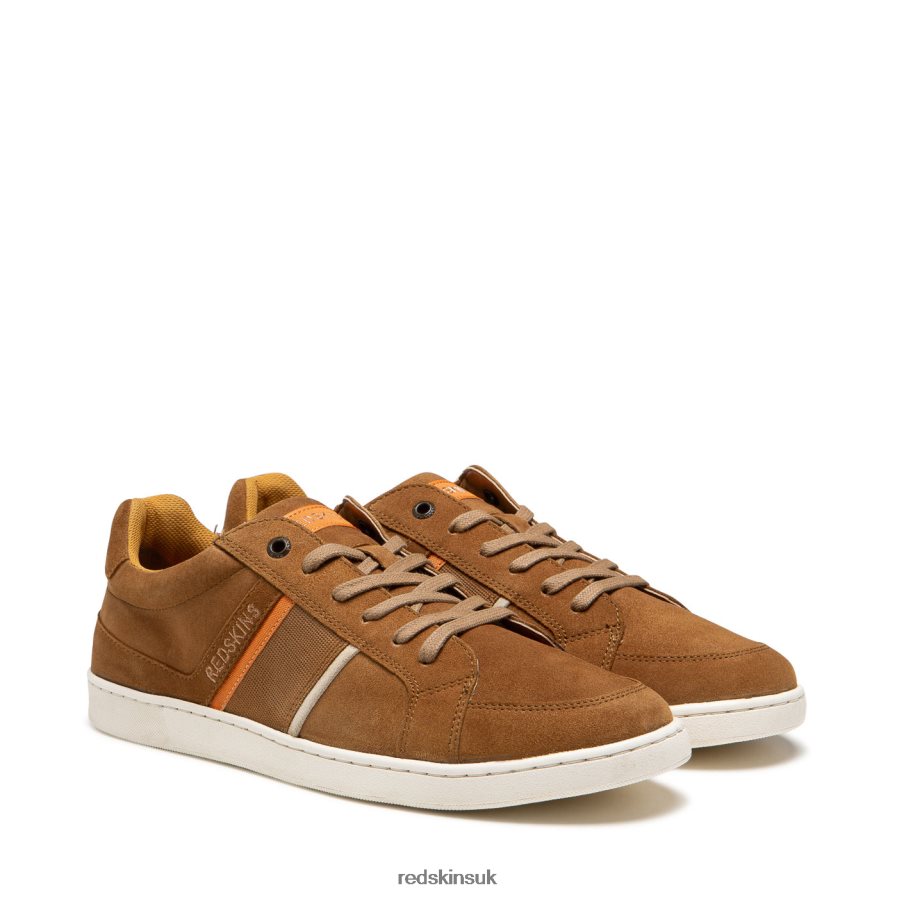 Redskins Footwear Men COGNAC Falkor Suede Sneakers RB620P28