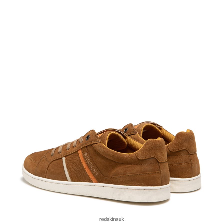 Redskins Footwear Men COGNAC Falkor Suede Sneakers RB620P28