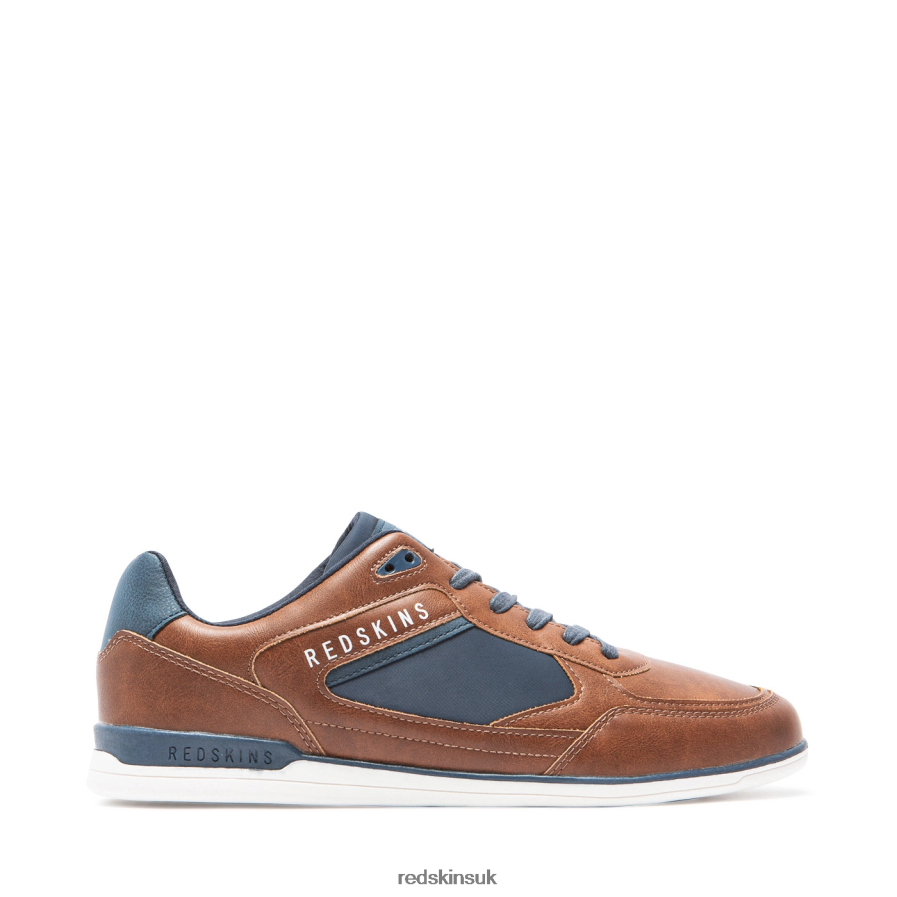Redskins Footwear Men COGNAC + MARINE Aurori Sneakers RB620P11