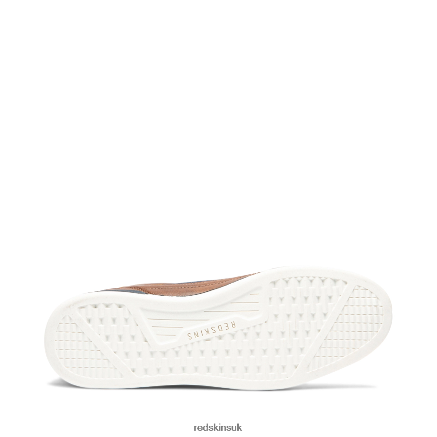 Redskins Footwear Men COGNAC + MARINE Aurori Sneakers RB620P11