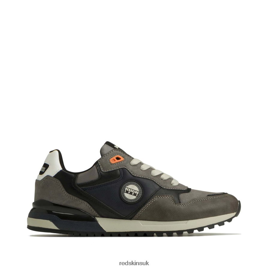 Redskins Footwear Men GREY + BLACK + NAVY Oyat 3 Sneakers RB620P19