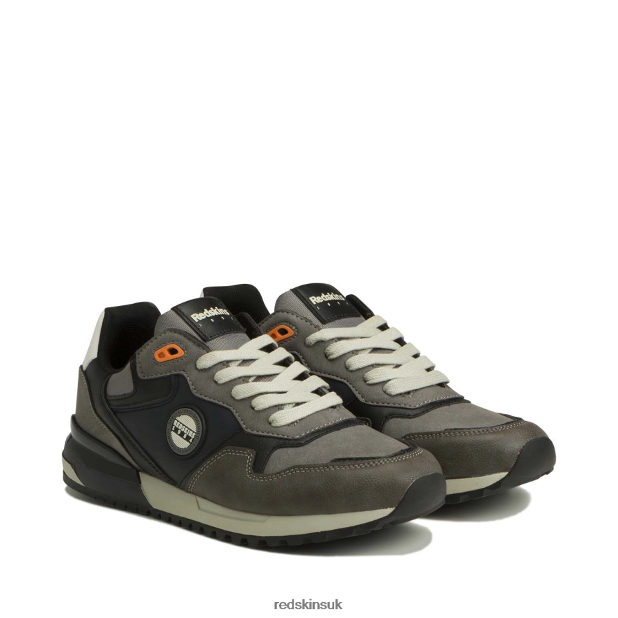 Redskins Footwear Men GREY + BLACK + NAVY Oyat 3 Sneakers RB620P19