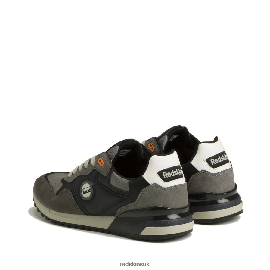 Redskins Footwear Men GREY + BLACK + NAVY Oyat 3 Sneakers RB620P19