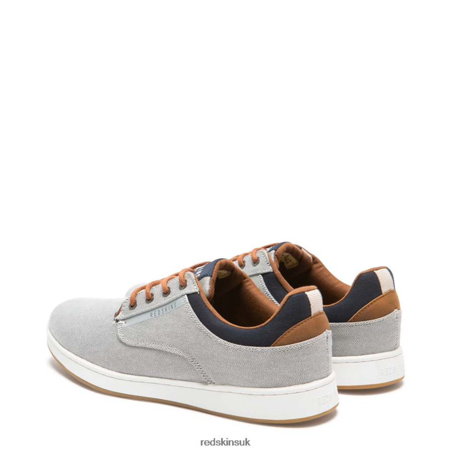 Redskins Footwear Men GREY + NAVY Pachira Textile Sneakers RB620P31