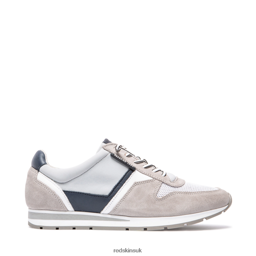 Redskins Footwear Men GREY + NAVY Smith Suede Sneakers RB620P95