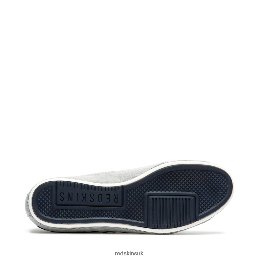 Redskins Footwear Men GREY + NAVY Texas Textile Sneakers RB620P12