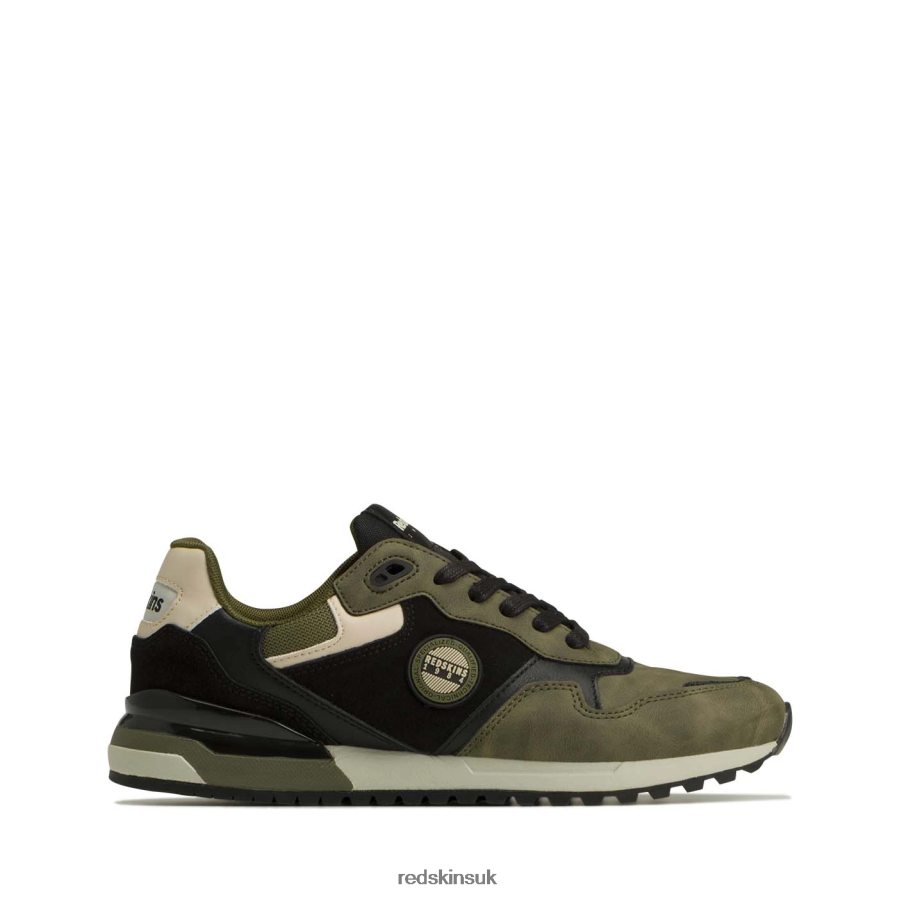 Redskins Footwear Men KHAKI + BLACK Oyat 3 Sneakers RB620P17