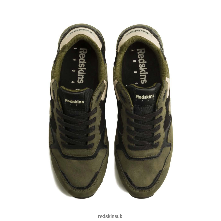 Redskins Footwear Men KHAKI + BLACK Oyat 3 Sneakers RB620P17