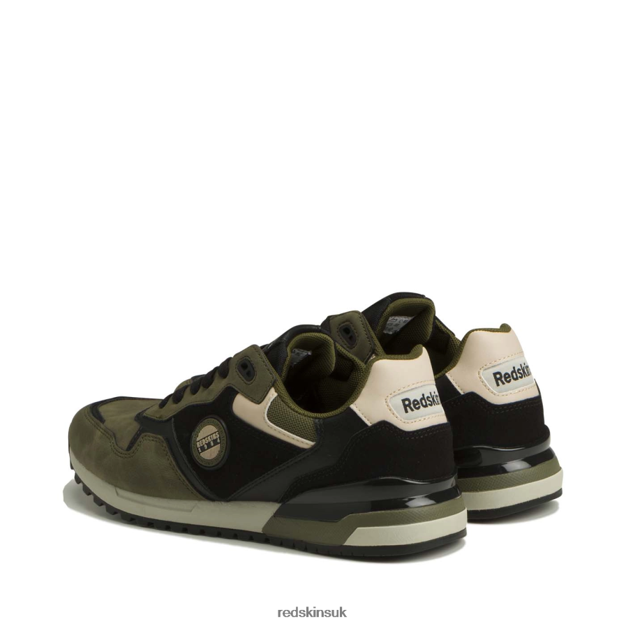 Redskins Footwear Men KHAKI + BLACK Oyat 3 Sneakers RB620P17